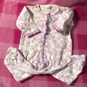 Purple flower pjs